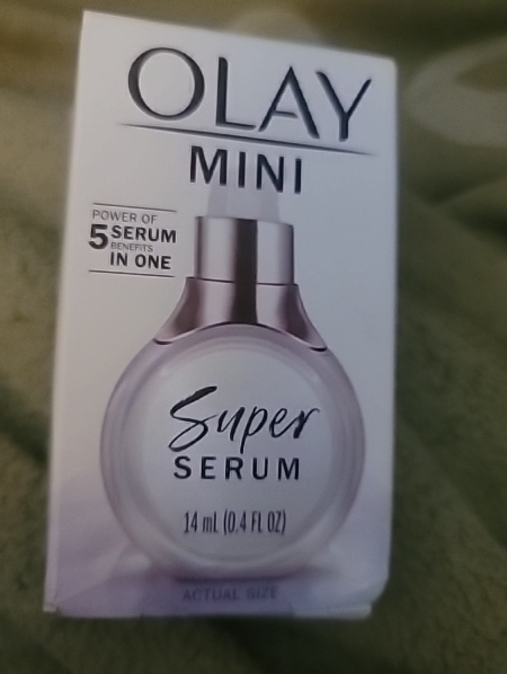 OLAY Mini Super Serum - White and Silver Bottle